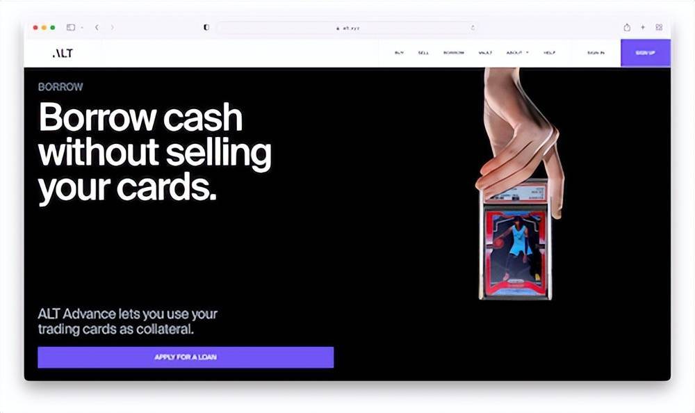 交易卡平台Alt.xyz释放另类资产价值