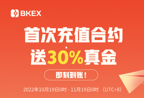 币圈沉寂，合约无声，币客首推“新客首充送30%真金”