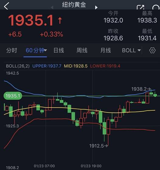 黄金期货隔夜惊现大反弹<strong></p>
<p>纽约原油</strong>！多头瞄准这一重要阻力 机构：黄金、白银、原油和铜最新技术前景分析