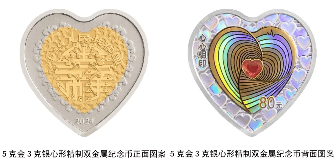 心形纪念币又来了<strong></p>
<p>买币虚拟</strong>！网友：买了送对象吗？