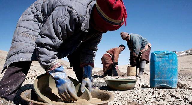 直击蒙古的“忍者淘金工”:牧民化身盗金贼<strong></p>
<p>挖金虚拟币</strong>,草地里挖孔淘出黄金