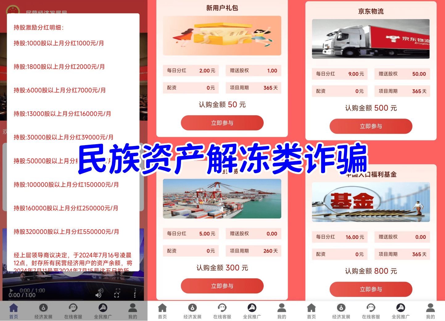 警惕<strong></p>
<p>虚拟领先币</strong>！这10个项目涉嫌传销、虚拟币诈骗、民族资产解冻类诈骗