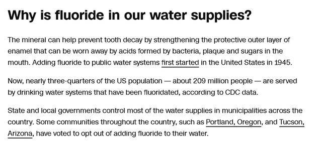 美国人的自来水中<strong></p>
<p>市场虚拟币</strong>,将不再添加这种化学物质?