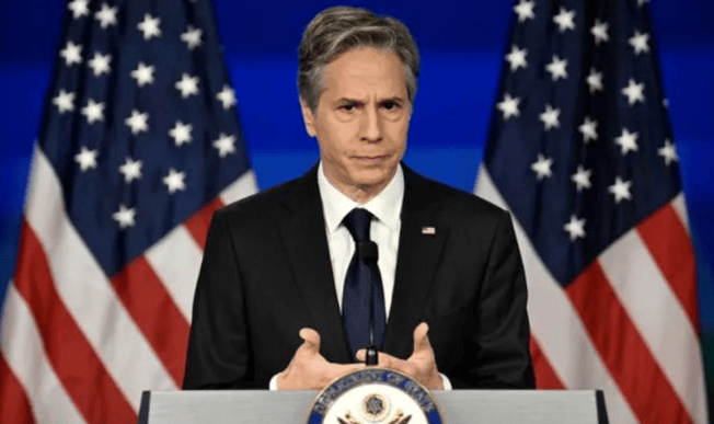 布林肯下场已定！趁在下台前<strong></p>
<p>沉迷虚拟币</strong>，给美国人留了几句话，果然不简单！