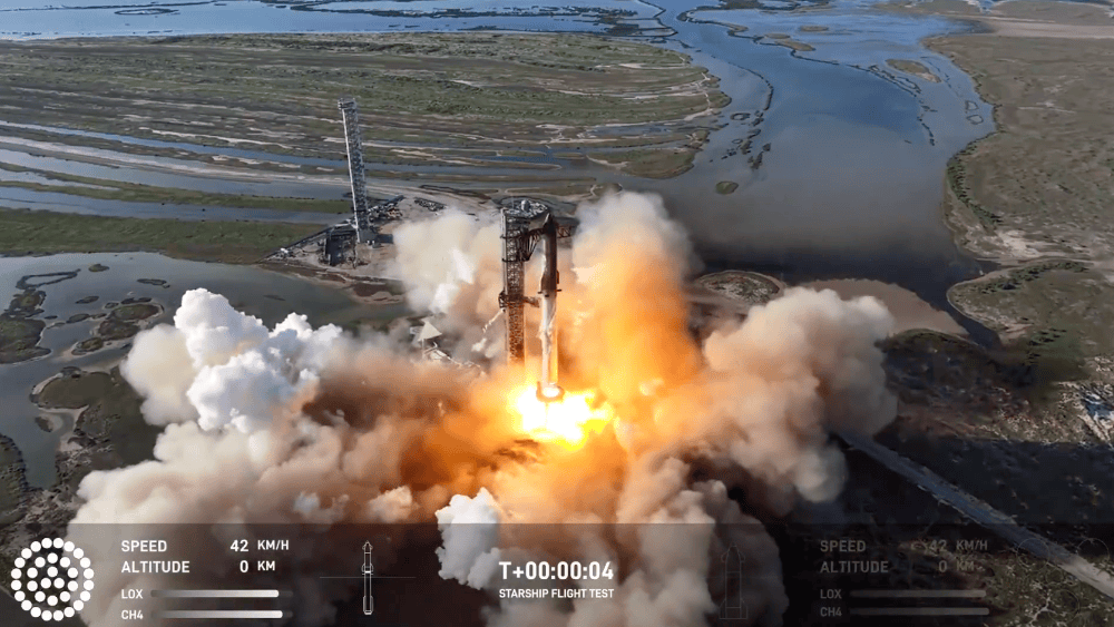 星舰第六次试飞：未复现“筷子夹火箭”<strong></p>
<p>虚拟币蓝线</strong>，把一根香蕉送入太空