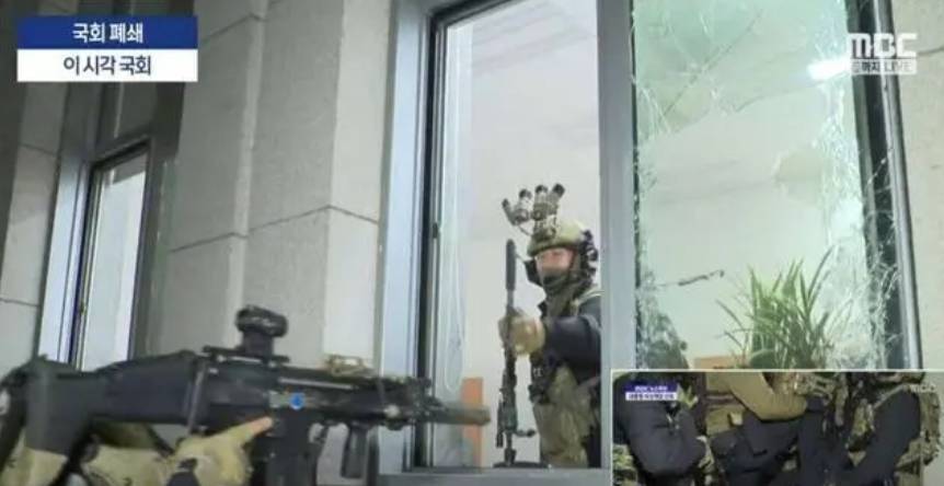 执行戒严却没安弹匣<strong></p>
<p>虚拟币会</strong>，韩国707特种部队是在“配合演出”？