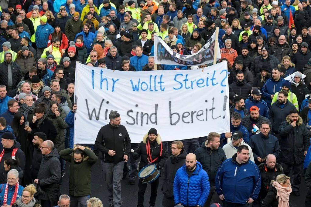 大众汽车10万工人罢工<strong></p>
<p>虚拟币会</strong>,欧洲汽车业怎么了?