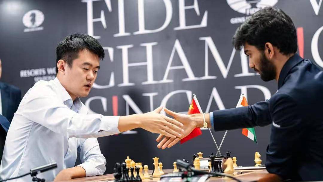 国际象棋世界冠军赛丨教科书级名场面<strong></p>
<p>善盾虚拟币</strong>！来自棋王丁立人的最强反击