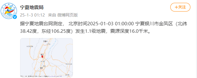 今天又多次地震<strong></p>
<p>周川虚拟币</strong>！最新研判：银川已进入地震窗口期