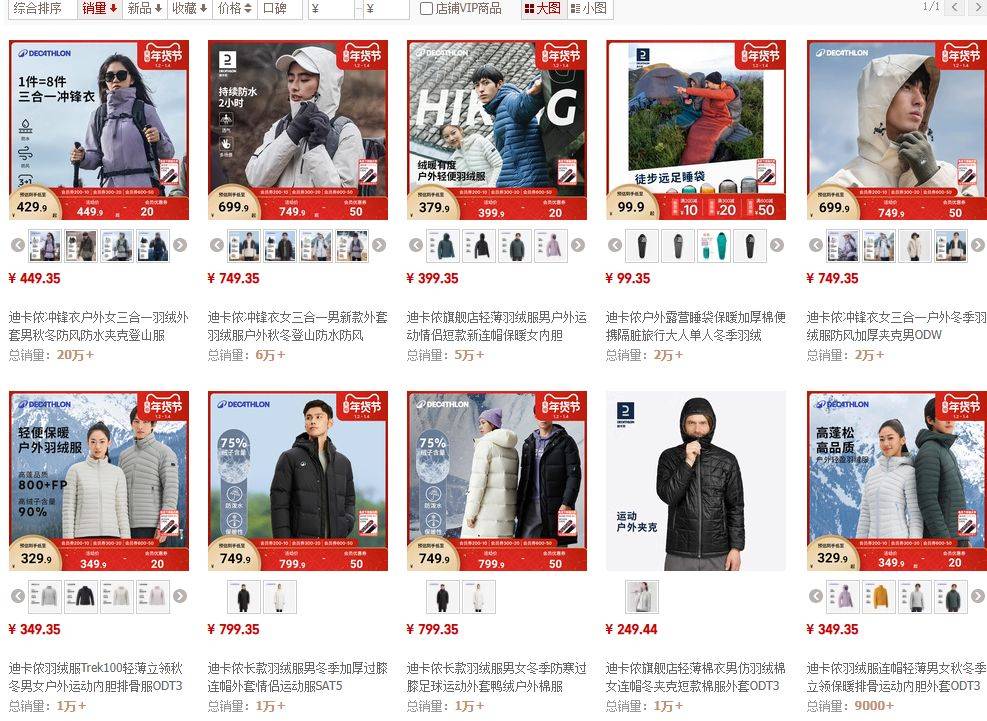 514批次羽绒服抽检不合格:鸭鸭、迪卡侬、恒源祥等上榜