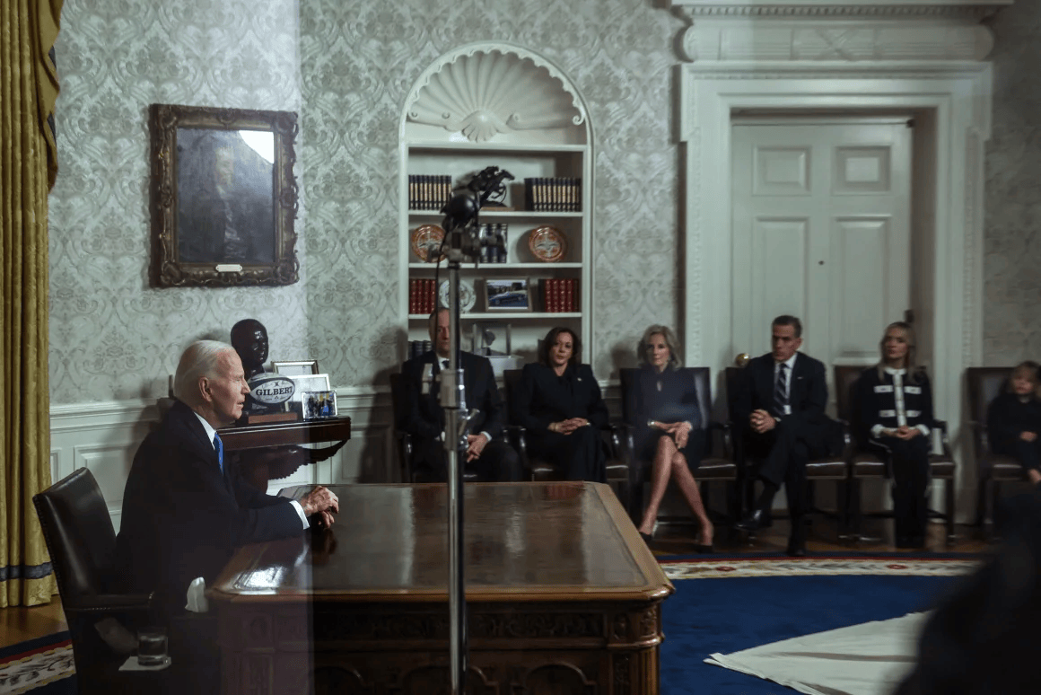 拜登发表告别演讲:美国正在形成“寡头政治”