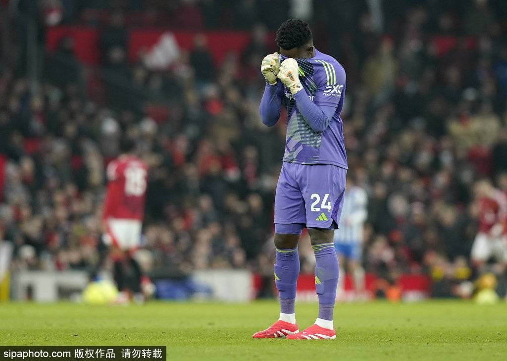 英超-三笘薰传射奥纳纳巨大失误 曼联1-3布莱顿近6轮仅1胜