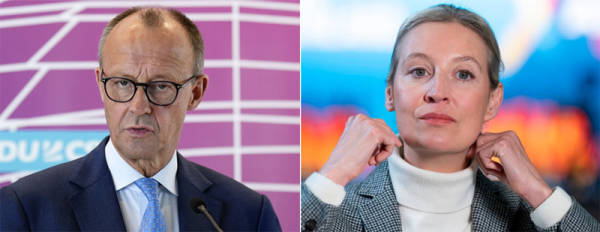 德国联邦选举:联盟党候选人默茨胜出几无悬念<strong></p>
<p>爱米虚拟币</strong>,但中文流利的“铁娘子”魏德尔抢尽风头