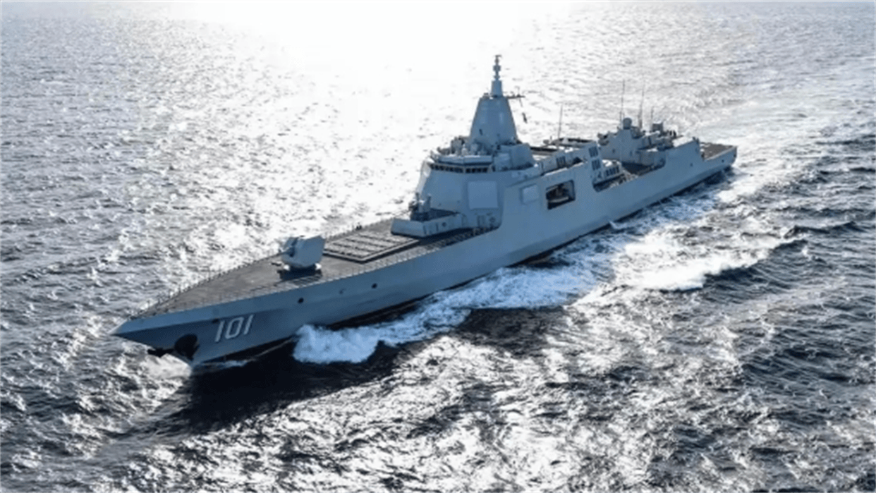 055带弹亮剑却航迹成谜？台名嘴意识到<strong></p>
<p>人民虚拟币</strong>，远洋作战能力全面突破