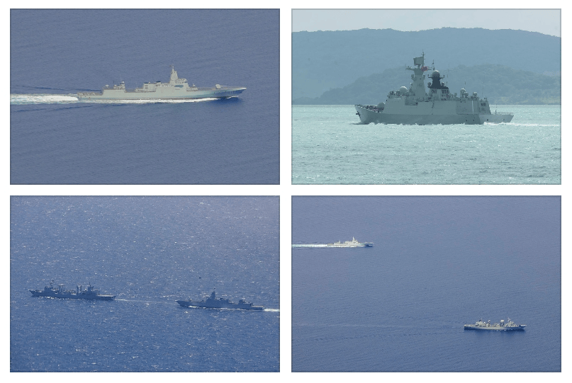 澳方放出中国军舰编队照片<strong></p>
<p>人民虚拟币</strong>,我国防部日前强调:中方行动完全符合国际法