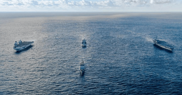 美军急调航母进亚太<strong></p>
<p>虚拟币币行情</strong>,日本提前避险,解放军果断出击,反包围开始