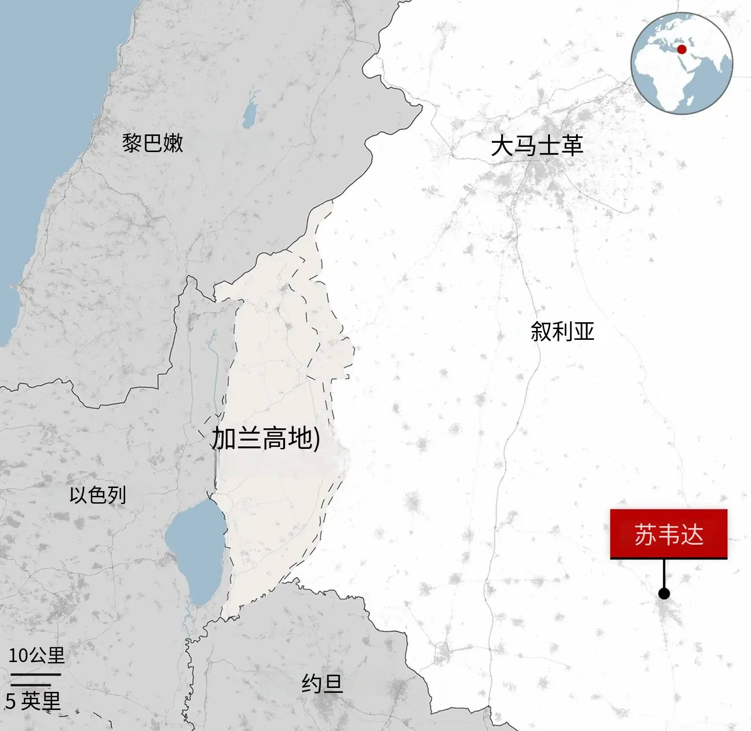 叙南部爆发教派冲突 以军介入轰炸叙首都