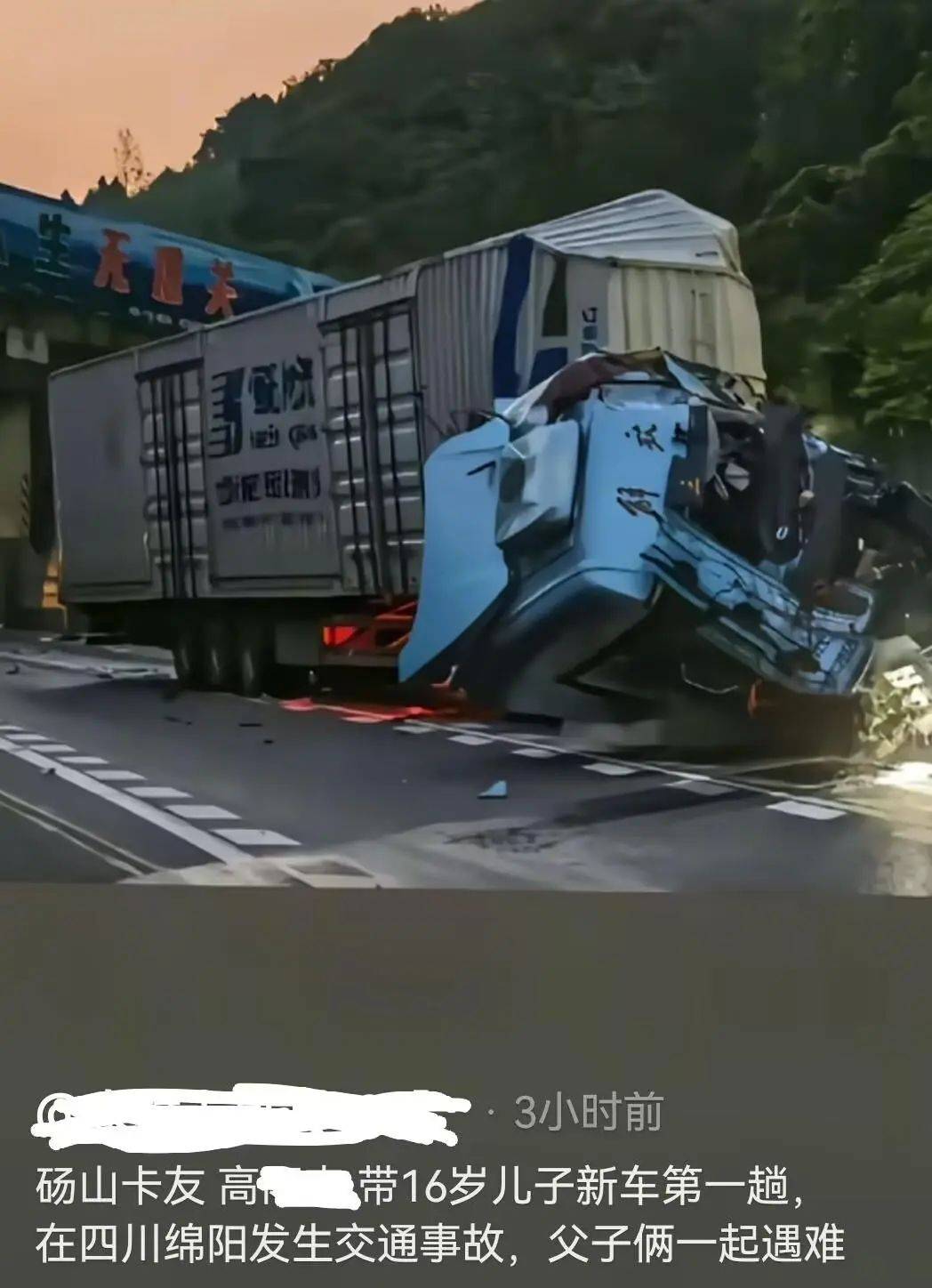 痛心<strong></p>
<p>猴币虚拟</strong>！43岁父亲和16岁儿子在四川高速遇难