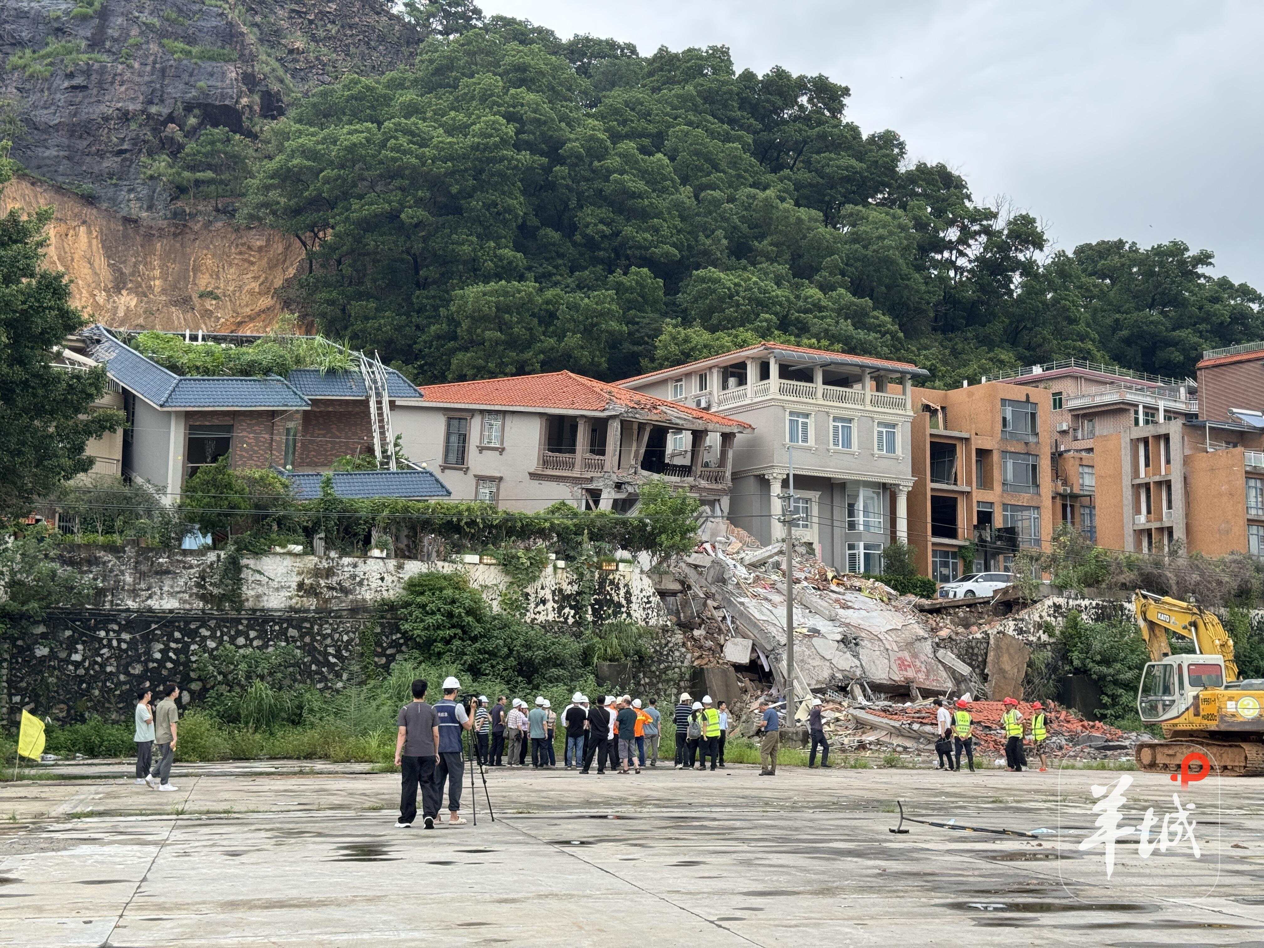 还原广州白云山体滑坡：事发时街道正转移地质灾害点群众