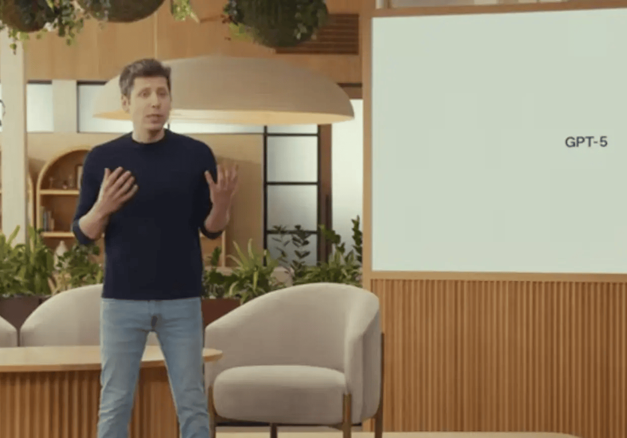 GPT-5发布会频翻车<strong></p>
<p>单休</strong>，演讲PPT被疑AI生成，OpenAI走向平庸？