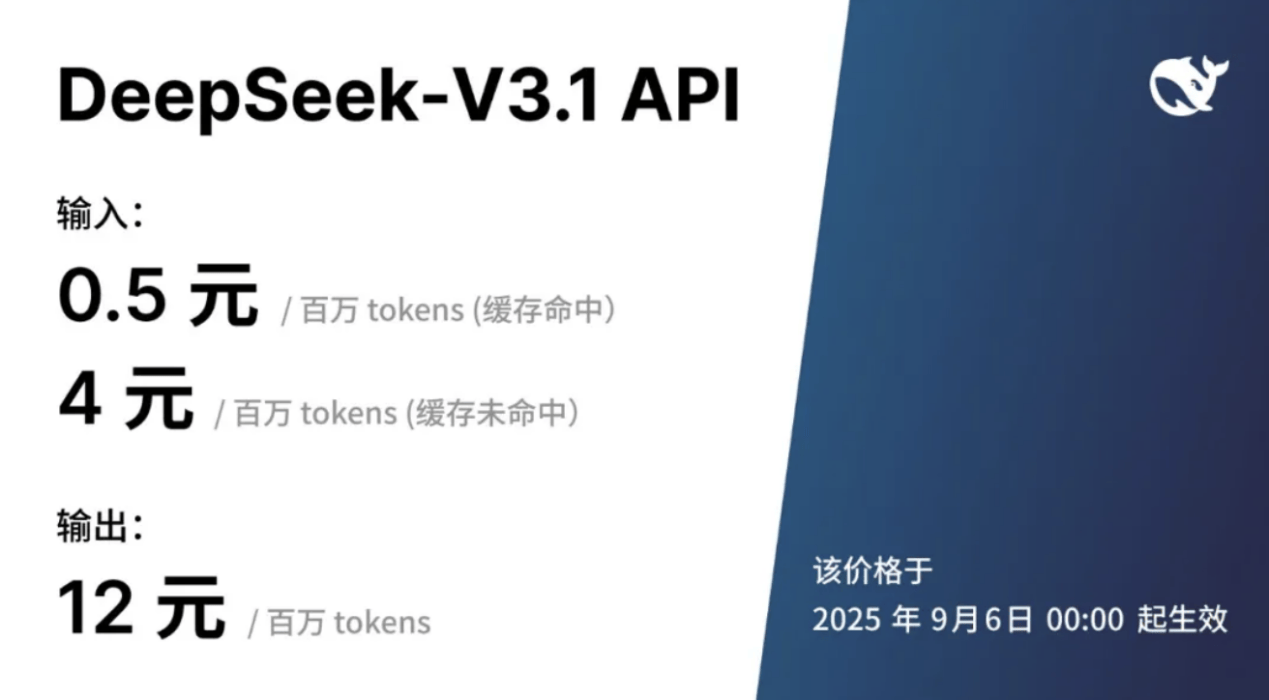 DeepSeekV3.1正式发布<strong></p>
<p>上海莱士股票</strong>，夜间优惠没了，还涨价了！
