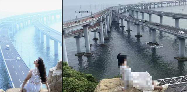 大连一跨海大桥观景台有游客翻栏杆踩空心造景石拍照<strong></p>
<p>中国中免股票</strong>，当地回应