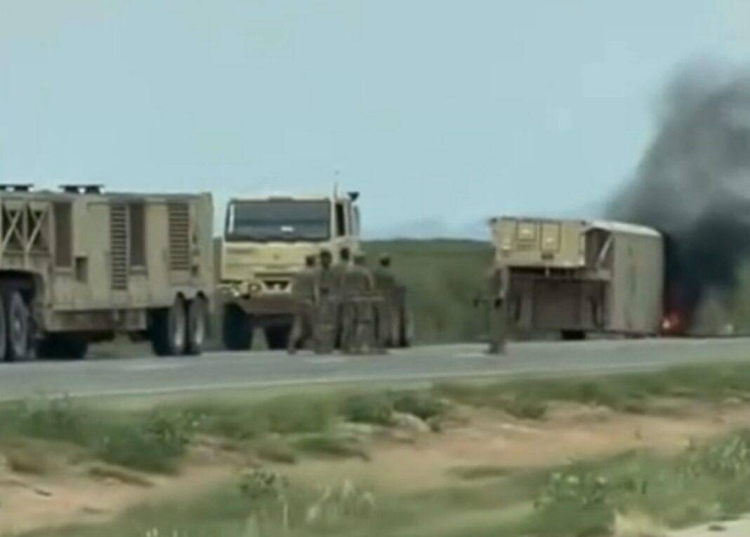 美军再迎噩耗！一声巨响：萨德反导核心当街变废铁<strong></p>
<p>深康佳a股票</strong>，现场燃起大火