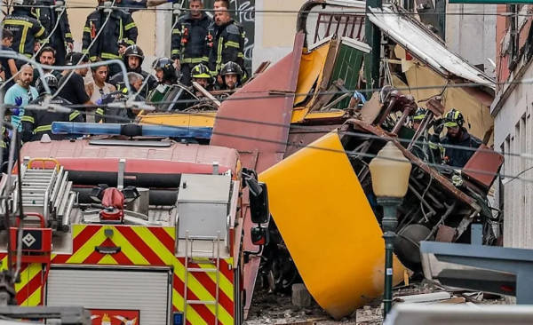 里斯本知名缆车脱轨<strong></p>
<p>深圳华强股票</strong>，已致15死18伤