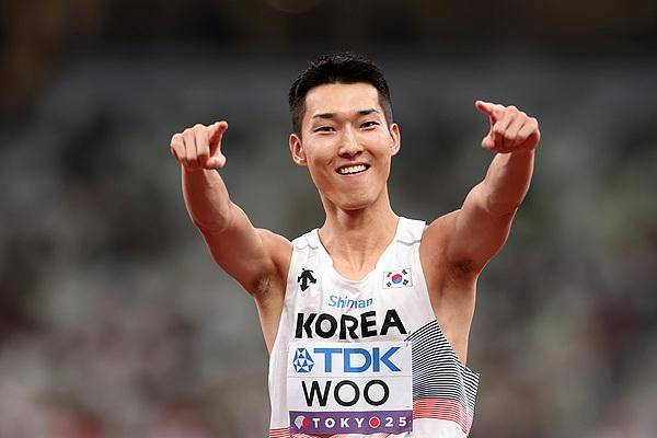 田径世锦赛｜男子跳高屈居亚军<strong></p>
<p>蓝色光标股票</strong>，禹相赫就是韩国田径的门面