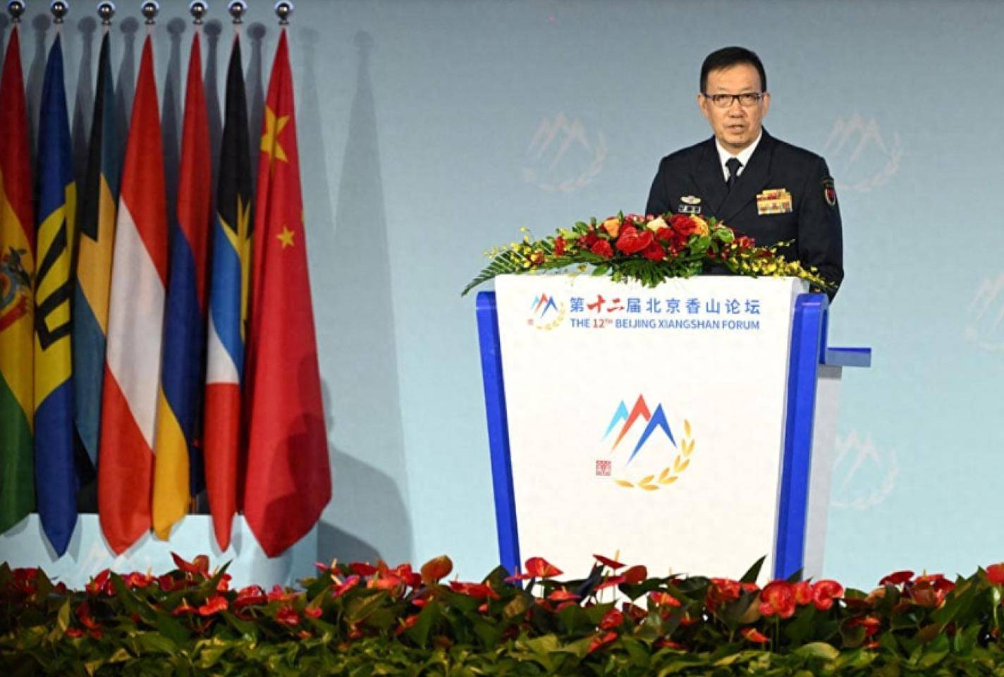 在100多国面前<strong></p>
<p>西安饮食股票</strong>,董军防长强硬表态,美代表直呼中美和平共处