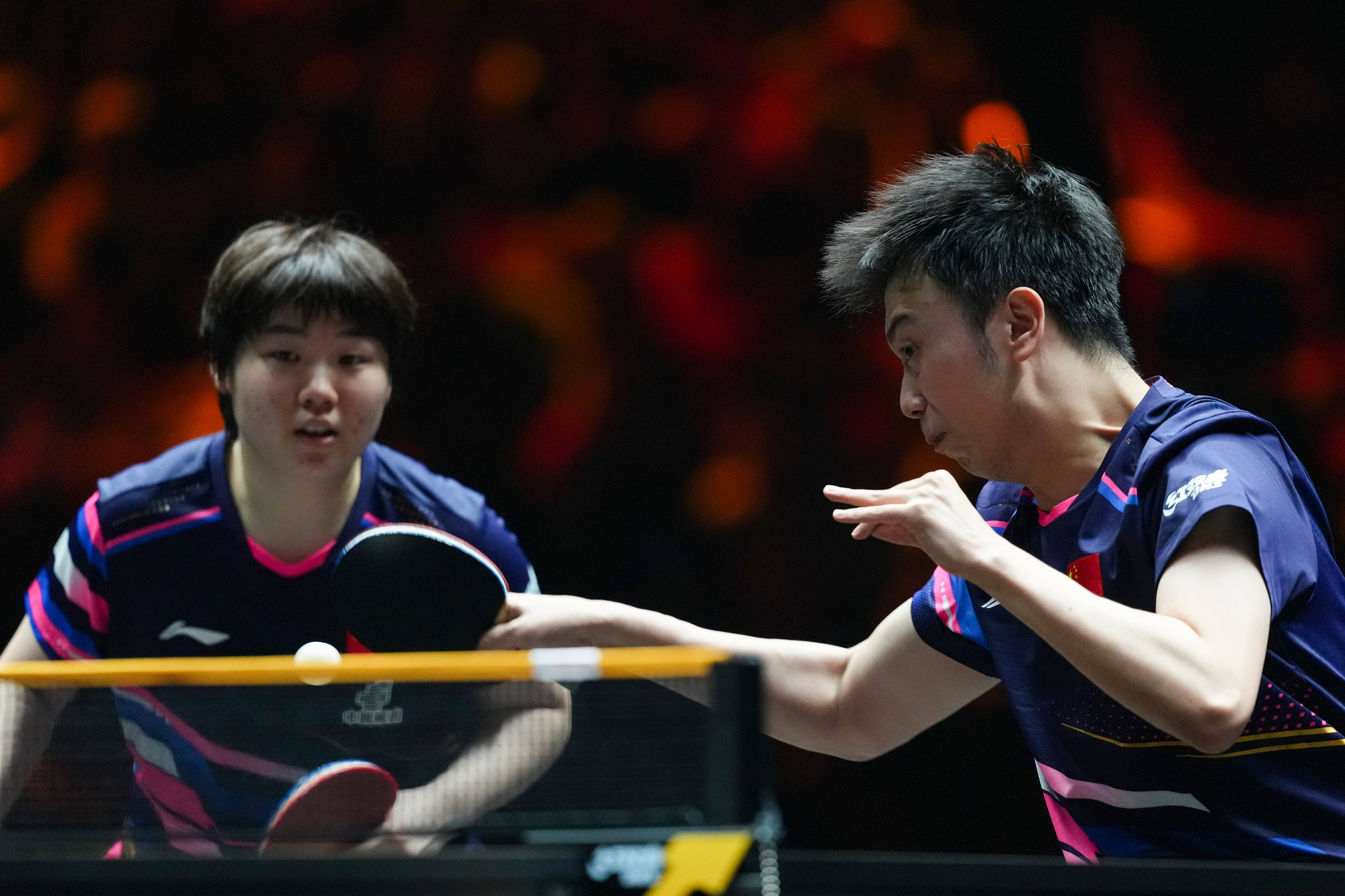 （体育）乒乓球——WTT中国大满贯赛：陈垣宇/蒯曼晋级混双八强