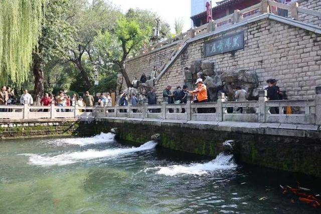 黑虎泉喷得“兽头”都不够用了！济南群泉竞涌<strong></p>
<p>金安国纪股票</strong>，几十年一见