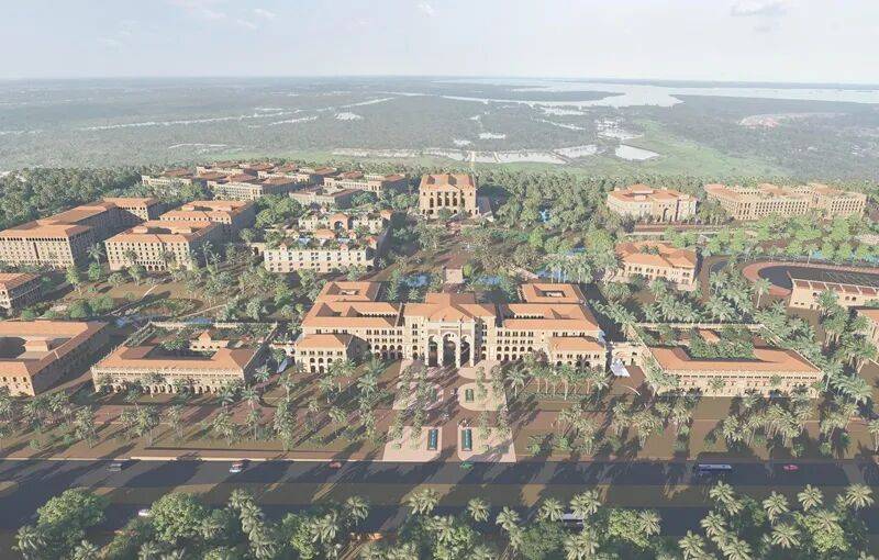 可容纳10000名学生<strong></p>
<p>网易股票</strong>！海南莫斯科动力大学（筹）校区建设项目刷新进度条→