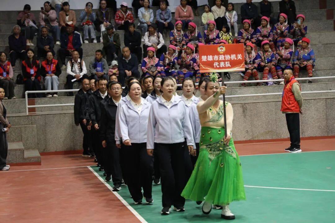 楚雄州政协系统第九届机关职工运动会开幕