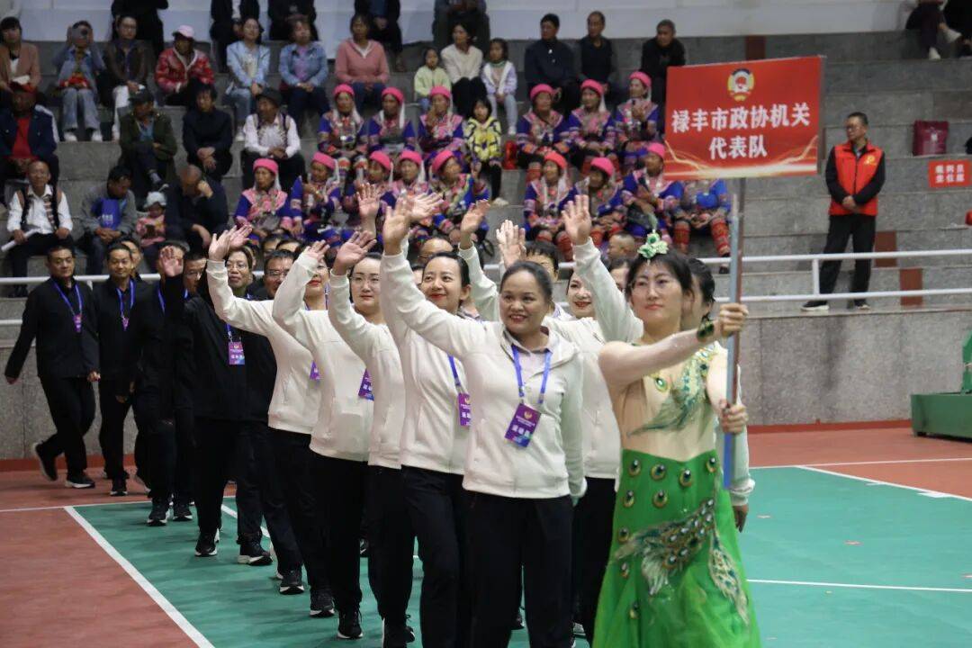 楚雄州政协系统第九届机关职工运动会开幕