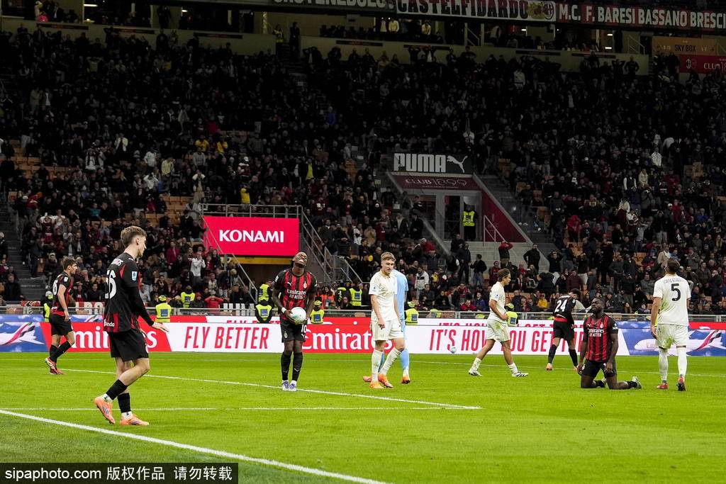 意甲-莱奥破门夸德拉多点射 米兰2-2绝平比萨先赛以2分领跑