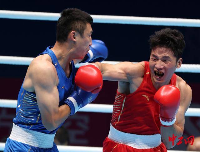 全运会拳击男子80公斤级决赛<strong></p>
<p>美国股票</strong>,王小保夺冠!
