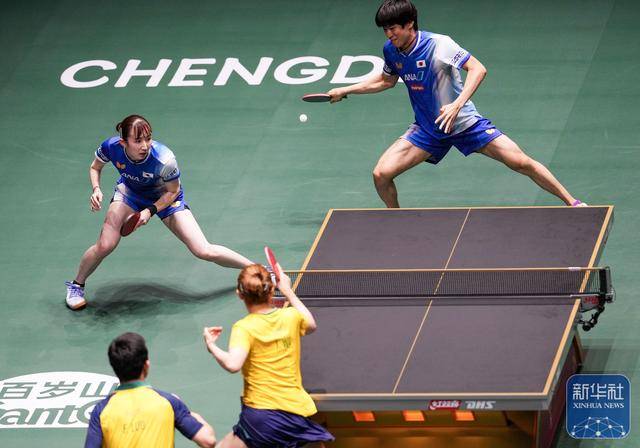 乒乓球丨混合团体世界杯：日本队胜澳大利亚队